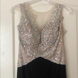 Sequins prom dress